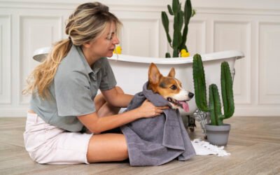 La historia de Bimba y su primer baño natural