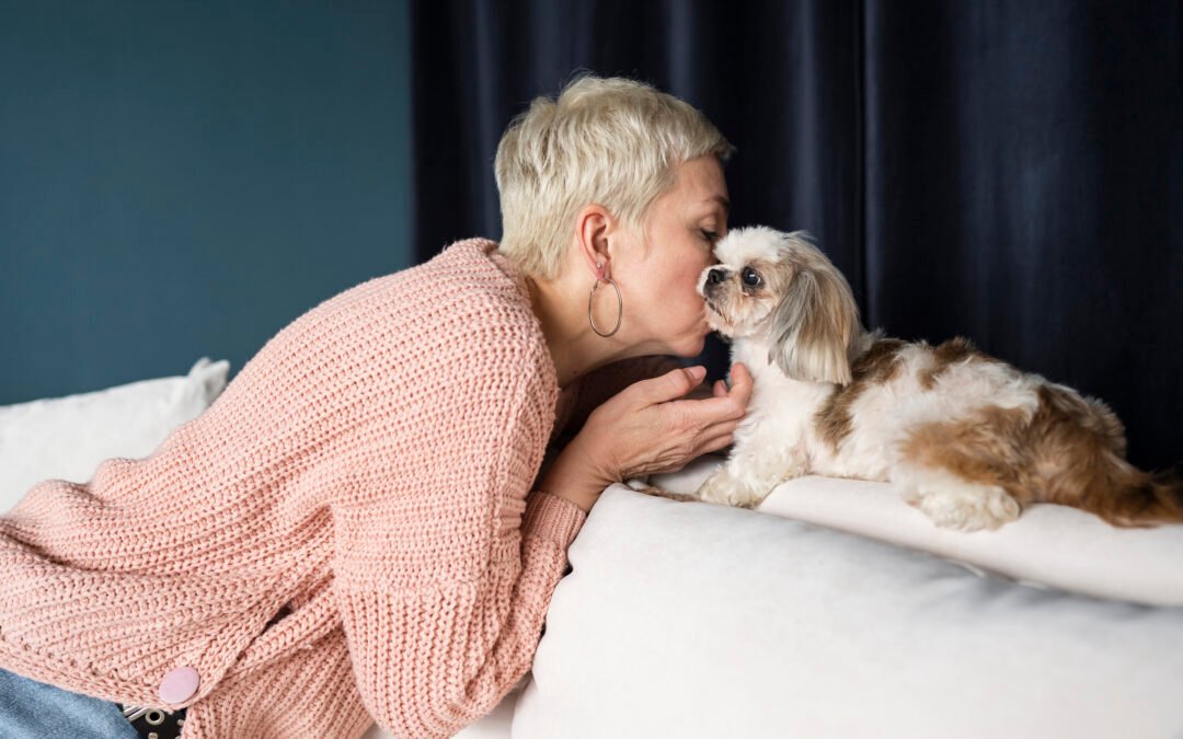 El perro que acompañó a su dueña durante todo un cáncer 🐶